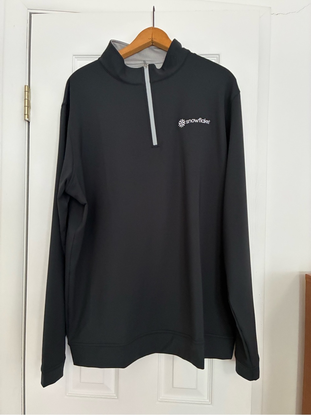 Peter Millar Black Quarter-Zip Pullover NWOT